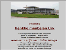 Tablet Screenshot of henkkomeubelen.nl